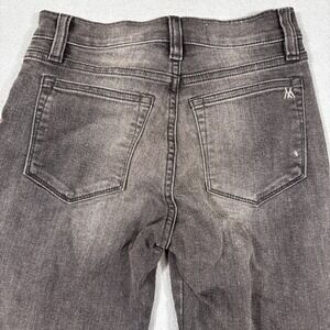 Miss Me Womens Jeans 25  Skinny Stretch Tribal Panels WHISKERING  TRIBAL BLACK